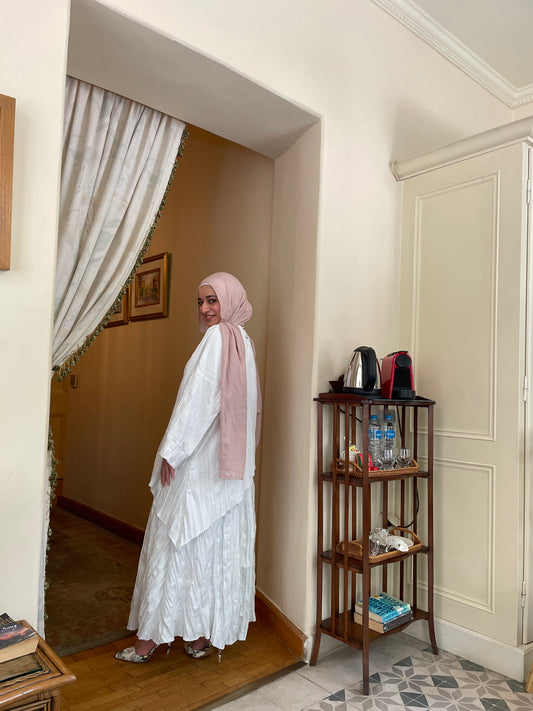 Poudrée Blanche Blouse