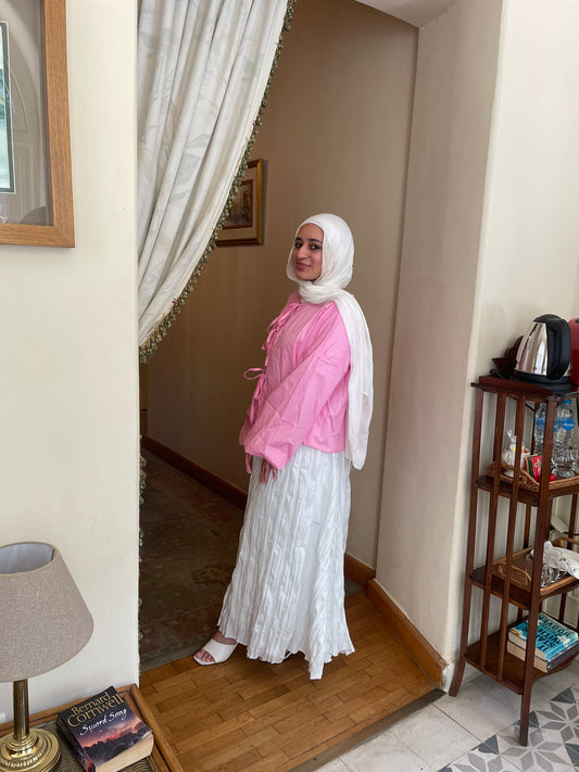 Popeline Rose Blouse