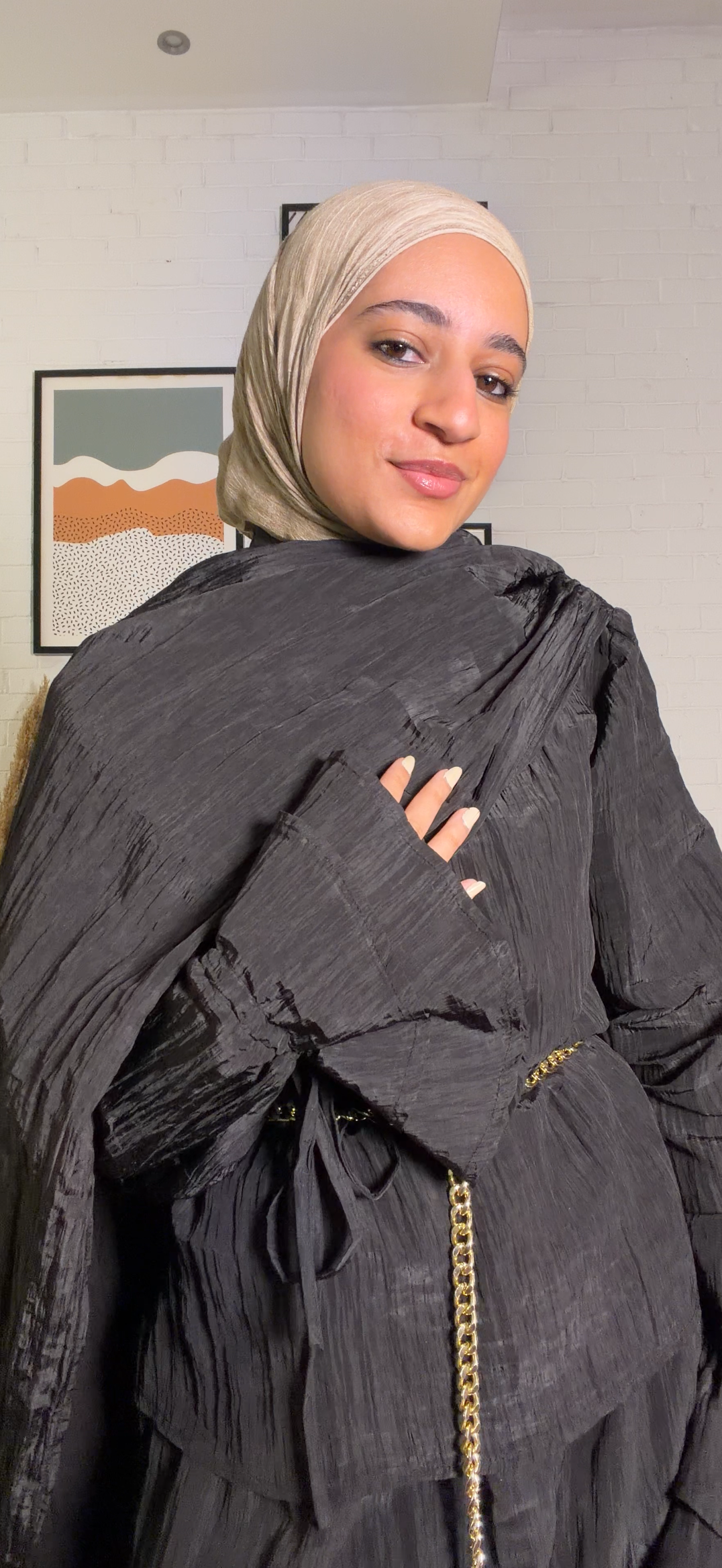 Black Lune Blouse