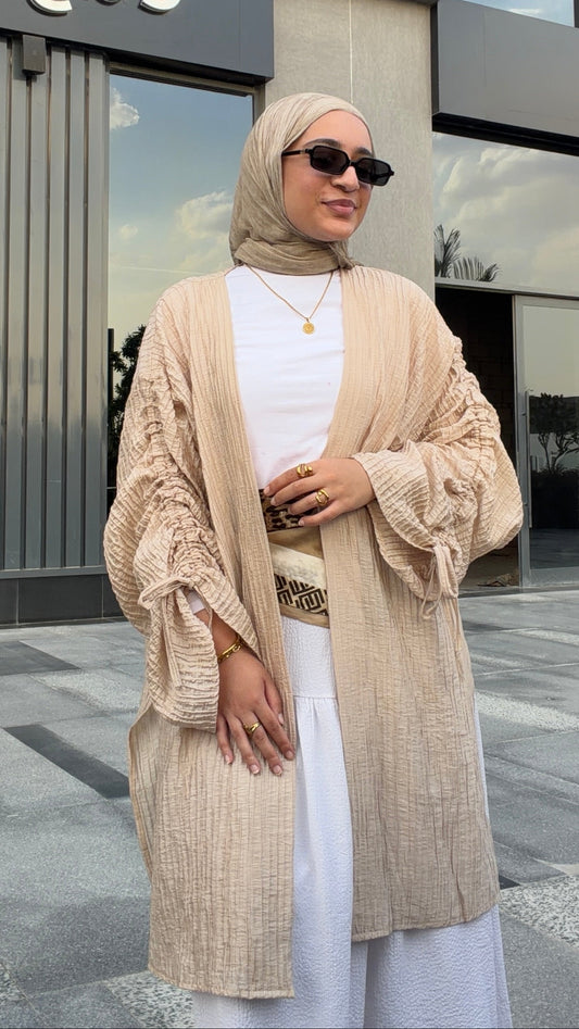 Beige Ava Kimono