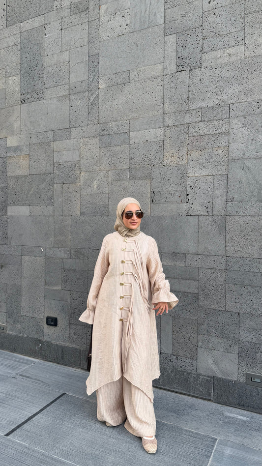 Beige Honey & Haze Blouse