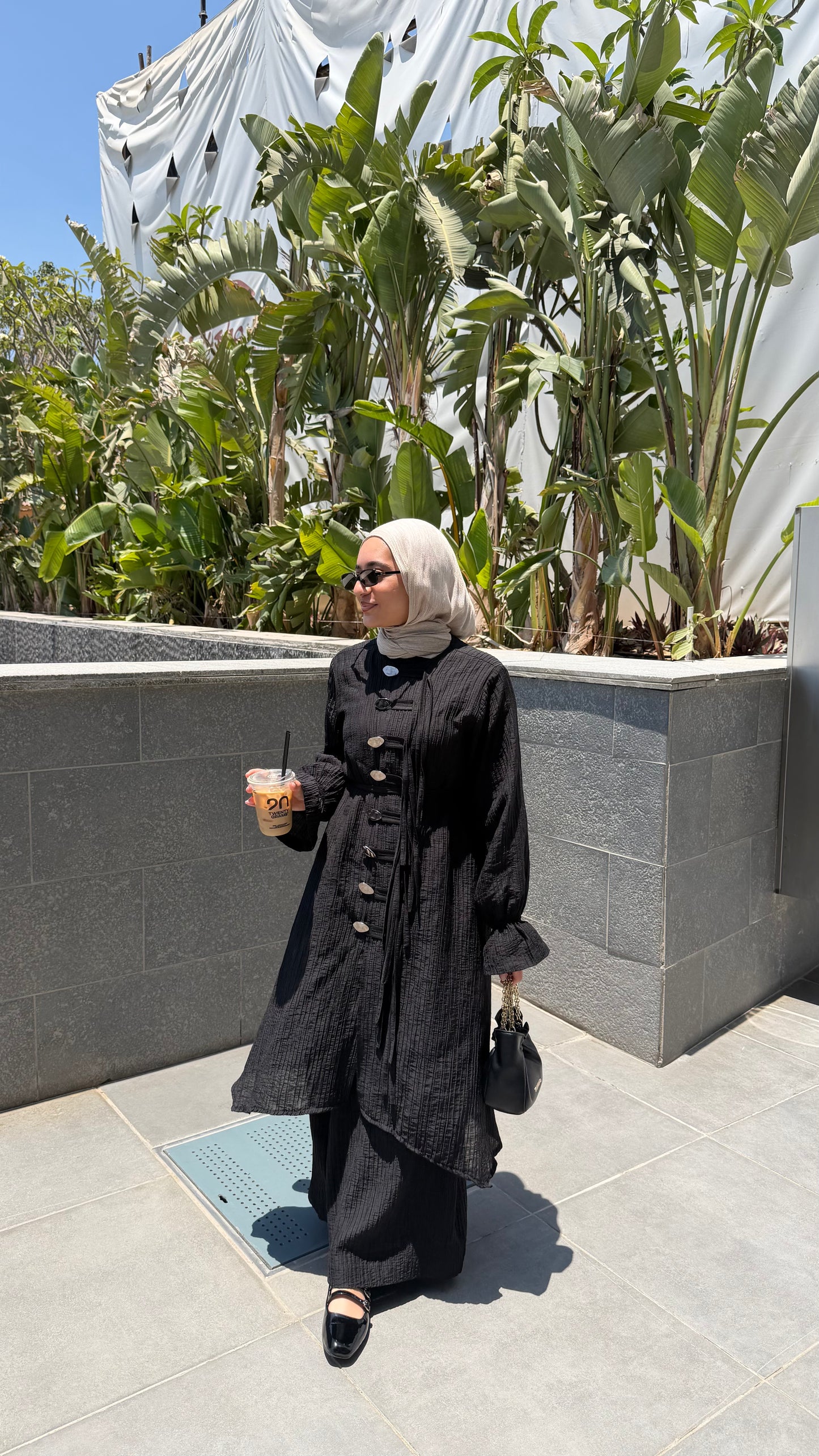Black Honey & Haze Blouse