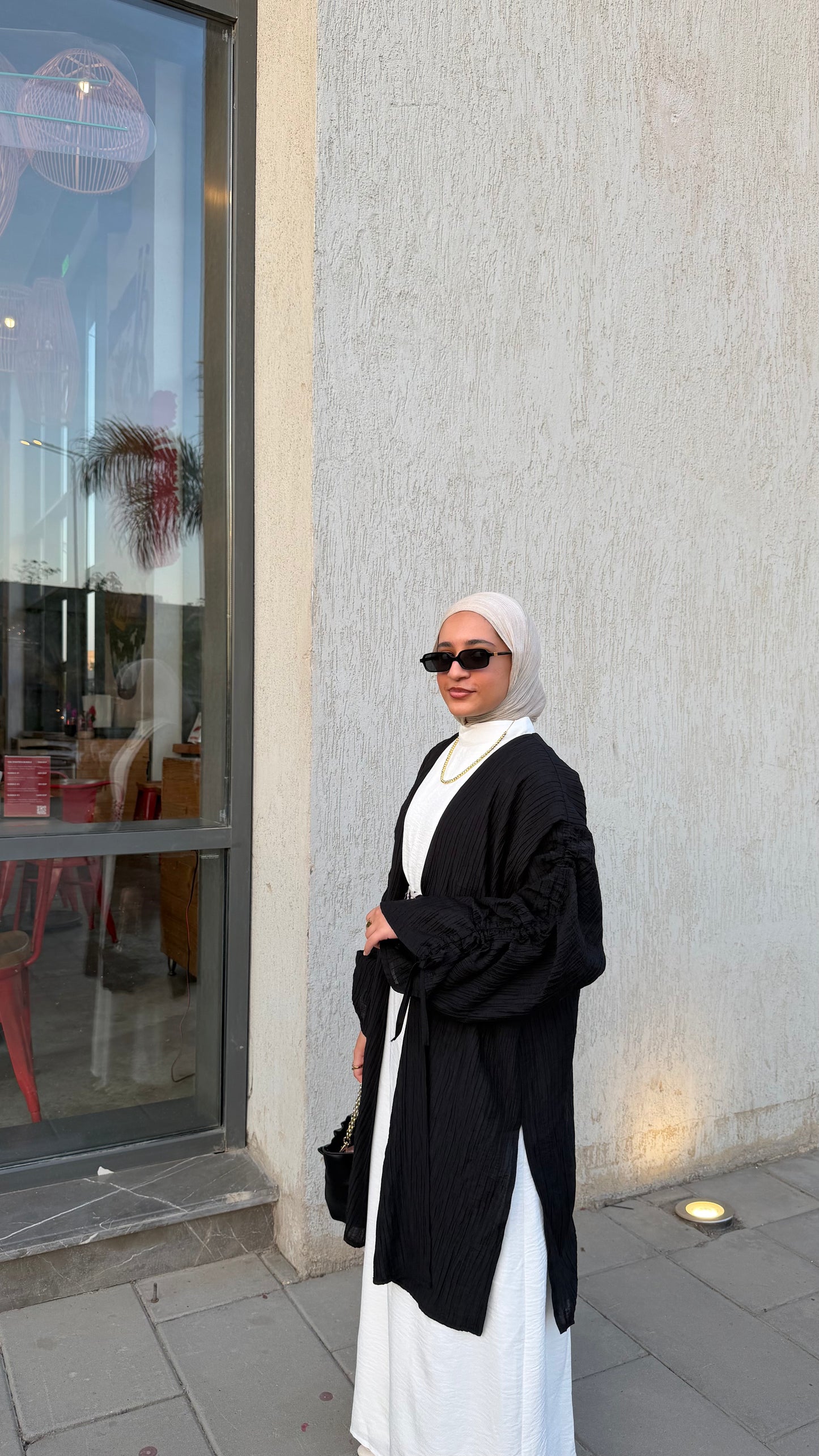 Black Ava Kimono